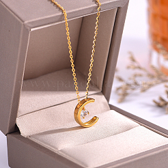 S925 серебряное ожерелье с подвеской в форме буквы С для женщин простая цепочка из циркония элегантные украшения WS8843