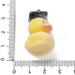 Flockige Harzanhänger&nbsp;FIND-S001-14F
