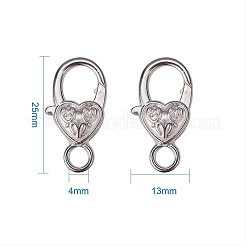 Карабин-лобстеры KK-PH0003-09S