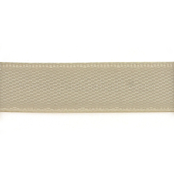 Ruban de satin double face, Ruban de polyester, gris clair, 1/8 pouce (3 mm), environ 880yards / rouleau (804.672m / rouleau)