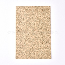 Feuille de tissu auto-adhésif en cuir pu, rectangle, navajo blanc, 30x20x0.1 cm