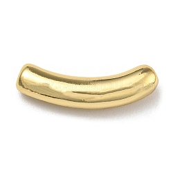 Messingrohr Perlen, gebogenes Rohr, golden, 18x4 mm, Bohrung: 1.4 mm