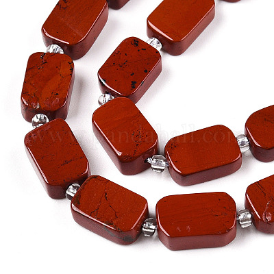 Натуральные красные яшмы бусы пряди G-T138-18-1