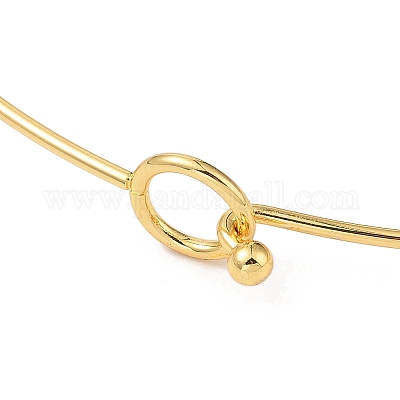 Стойки латунные ожерелья-чокеры NJEW-Q348-03G-1