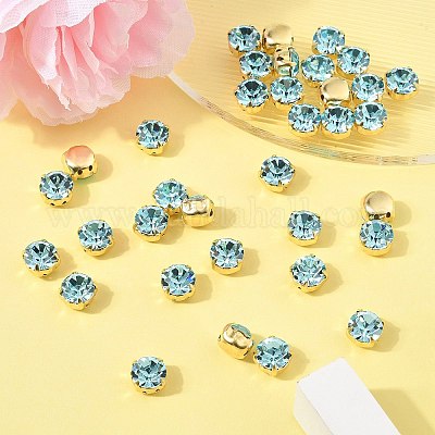 Preciosa® maxima crystal в пришивной чашке X-PRC-SS39-60010-G-1