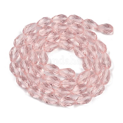 Прозрачные стеклянные бусины EGLA-N013-T10mm-D18-1