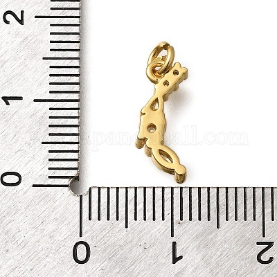 Латунные подвески KK-D280-01G-13-1