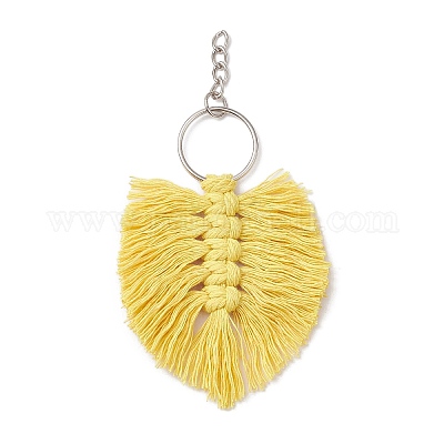 Portachiavi con fili di cotone&nbsp;KEYC-JKC01110-1