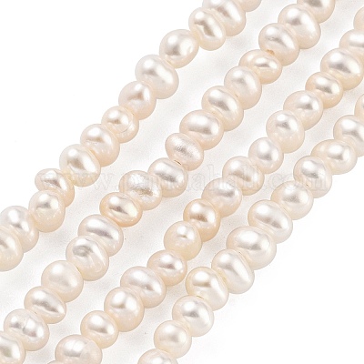 Нити из натурального культивированного пресноводного жемчуга PEAR-C003-06F-1