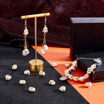 Природные Говлит бисер нитей TURQ-AR0001-19-1