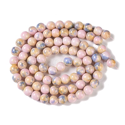 Краска для выпечки стеклянные бусины GLAA-H031-01C-15-1