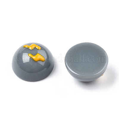 Кабошоны из непрозрачной смоляной эмали CRES-N031-015-1