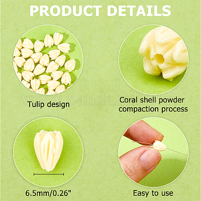 150 шт. бусины в форме ракушек в виде цветов пикаке FIND-HS0001-07-1