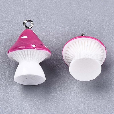 Подвески из непрозрачной смолы X-RESI-T028-69E-1