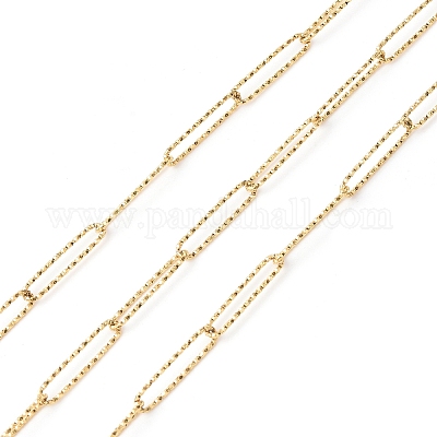 Ионное покрытие (ip) 304 текстурированные цепочки из нержавеющей стали в виде скрепок CHS-I020-03G-1