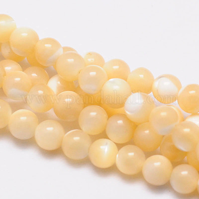 Натуральная морская ракушка&nbsp;SSHEL-M013-4mm-02-1