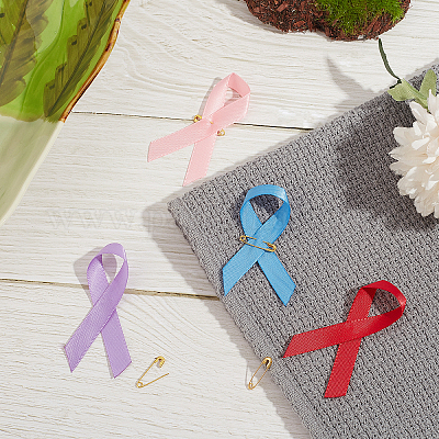 Брошь из полиэстера AJEW-GF0002-01A-1