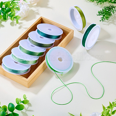 80м 8-х цветный 15-слойный полиэстеровый витой шнур WCOR-TA0001-01D-1