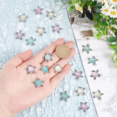 18шт стеклянные подвески FIND-OC0002-51-1