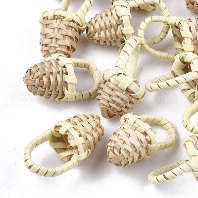 Тростниковая подвеска из тростника / ротанга ручной работы WOVE-T006-090A-1