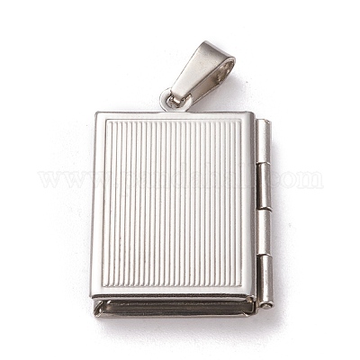 Подвески-медальоны из нержавеющей стали 304 STAS-K197-02P-1