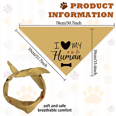 Хлопковый собачий платок AJEW-WH0503-084-1