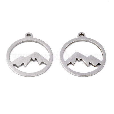 Подвески из нержавеющей стали 201 STAS-Q240-033P-1