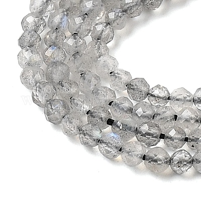 Природные лабрадорита бисер нитей&nbsp;G-H336-A08-02-1