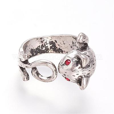 Кольца перста сплава&nbsp;RJEW-S038-162-1