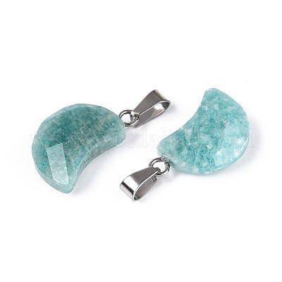 Природные подвески амазонит G-N349-02G-P-1