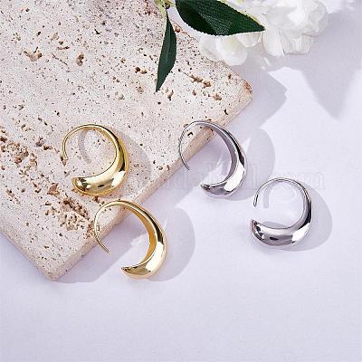 Pull through dangle sale earrings