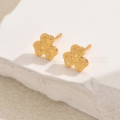 Латунь серьги QK5230-1-1