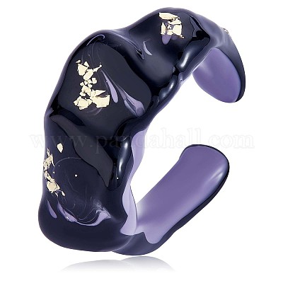 Кольцо-манжета с блестящей эмалью JR919A-1