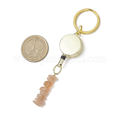 Брелок с драгоценными камнями KEYC-JKC01076-08-1