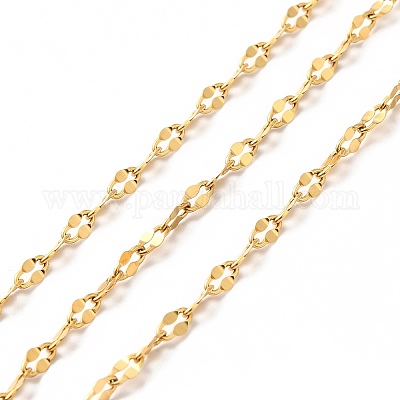 Ионное покрытие (ip) 304 нержавеющая сталь dapped цепи STAS-B040-01G-1