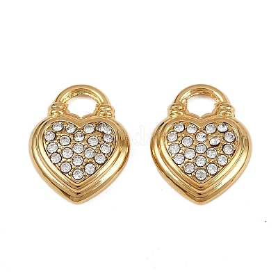 Подвески из нержавеющей стали 304 со стразами STAS-L290-57G-1