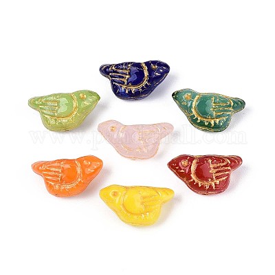 Стеклянные бусины LAMP-T021-74M-1