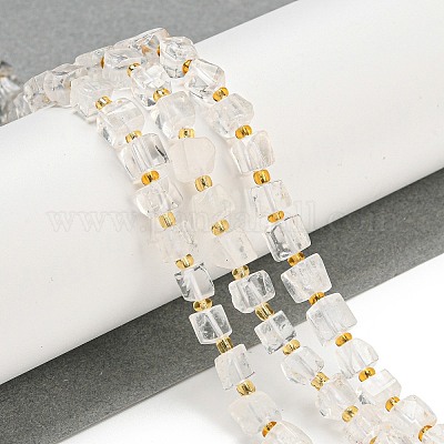 Природных кристаллов кварца бисер нитей G-G053-B15-01A-1