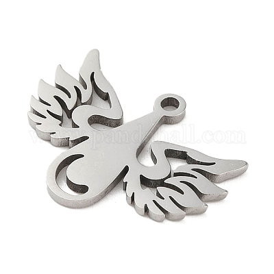 Не тускнеющие подвески из нержавеющей стали 201 STAS-B064-17P-1