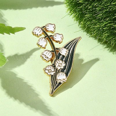 Булавки с розовой эмалью JEWB-P045-02C-G-1