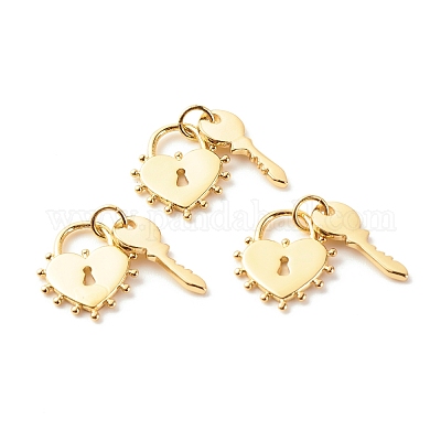 Латунные подвески KK-P208-10G-RS-1