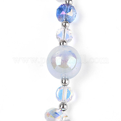 Стеклянные и акриловые и ccb бусины нити MAK-T011-05C-1