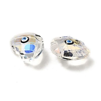 Прозрачные стеклянные подвески GLAA-F121-06B-1