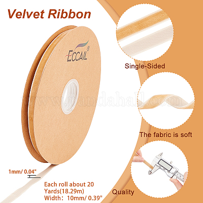 Wholesale Single Face Velvet Ribbons 
