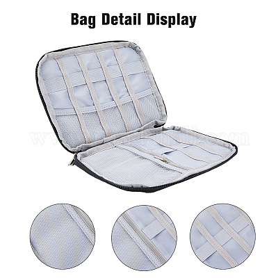 Сумка для хранения нейлоновых ремешков для часов ABAG-WH0038-20B-1