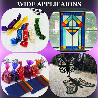 Квадратная упаковка конфет opp упаковка DIY-WH20055-017A-1