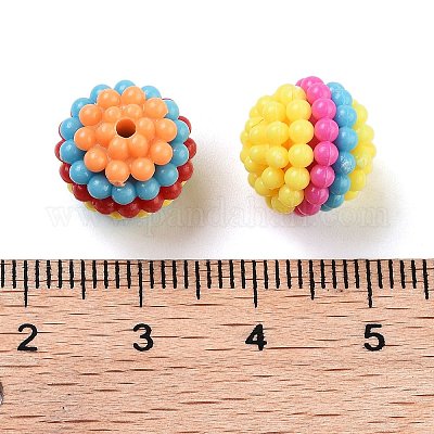 Пластиковые бусины abs&nbsp;KY-U002-01B-1