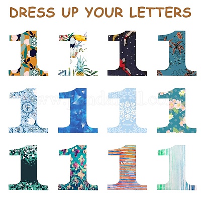 № 1 формы незаконченной древесины ломтиками DIY-GA0001-14-1