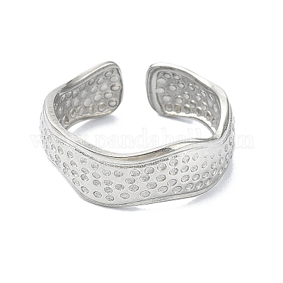 Кольца-манжеты из нержавеющей стали 304 для женщин RJEW-M019-09P-1