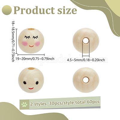 60 шт. WOOD-FG0001-45-1